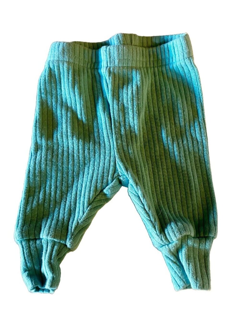 Carters Baby Boy Unisex Blue Preemie Ribbed and Cuffed Stretch Pants